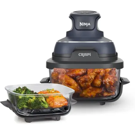 Ninja CRISPi Freidora de aire port?til, 3,8 l, 4 e