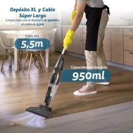 Grunkel Aspiradora Escoba Vertical con Cable ASP c