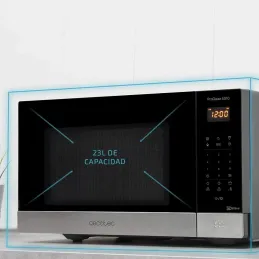 Cecotec Microondas negro ProClean 6010. 800 W