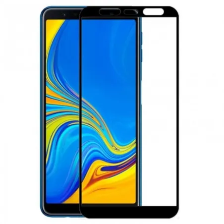 CRISTAL FULL GLUE PARA SAMSUNG A7 2018