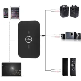 Convertidor De Audio Estéreo Inalámbrico , Adaptador Bluetooth Transmisor Y Receptor