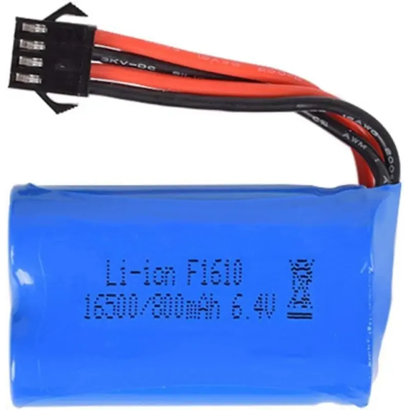 6.4v 800mah 15C 16500 Batería De Iones De Litio RC