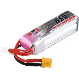 Gnb 11.4V 450Mah 80C 3S Lipo Batería Xt30 Enchufe para RC