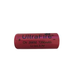 Bateria Ultrafire 26650 7200mAh Li-ion 3.7V