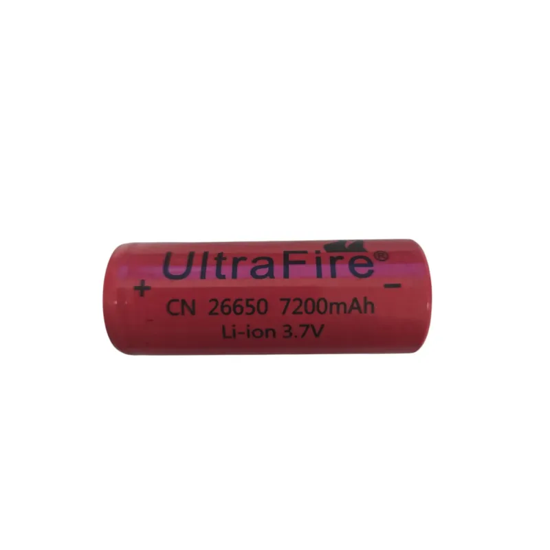 Bateria Ultrafire 26650 7200mAh Li-ion 3.7V