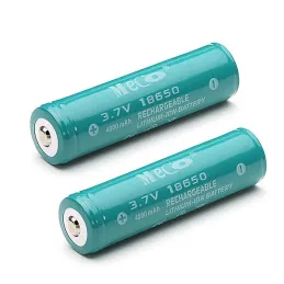 Pack 2 Pilas Recargables UltraFire 18650 4000mAh 3.7V + 2PCS Batería recargable MECO 3.7v 4000mAh 18650