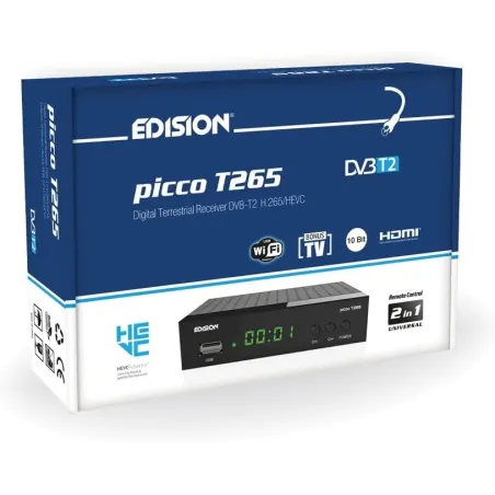 EDISION PICCO T265, 2024 Nuevo Español TDT Decodif