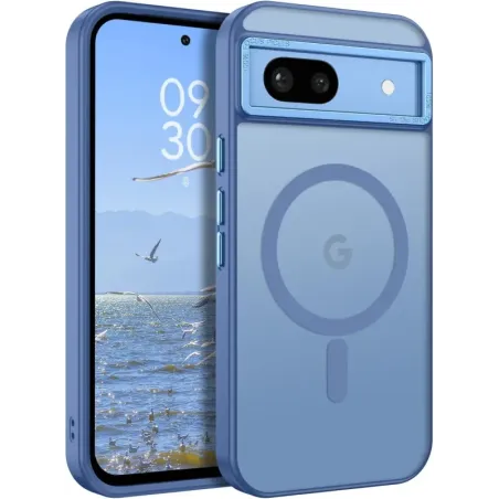 Funda magnética para Google Pixel 8a.Azul