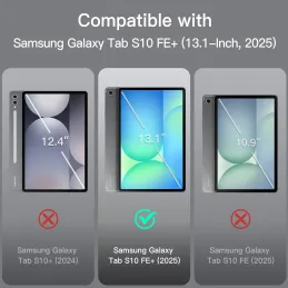 JETech Funda para Samsung Galaxy Tab S10 FE Plus/S