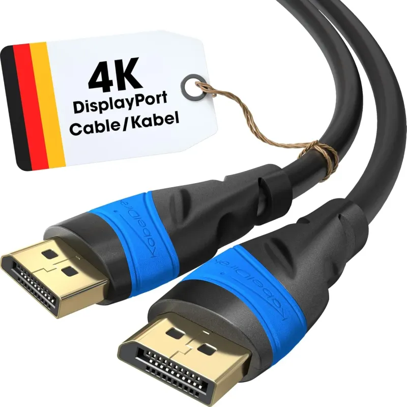 KabelDirekt ? Cable DisplayPort 4K/60Hz ? 5 m ? in