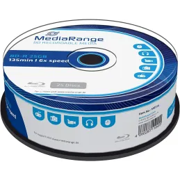 MediaRange - BLU-Ray Disc BD-r, 25 GB / 135 min