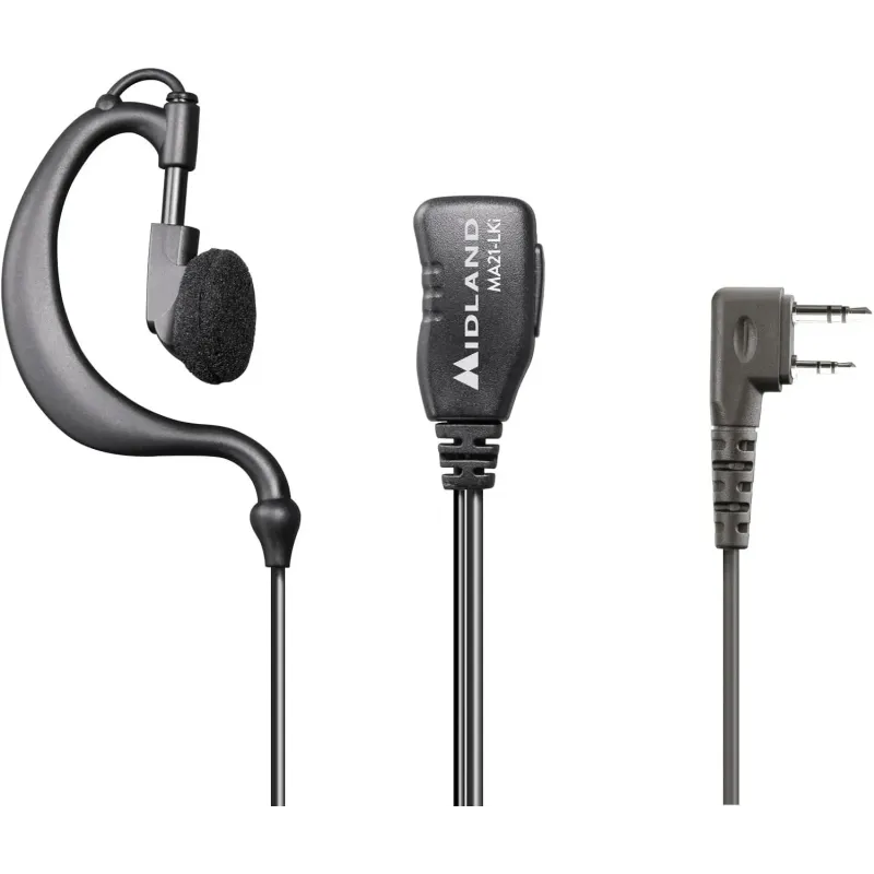 Midland- Micrófono MA21-LKi con Auricular para Wal