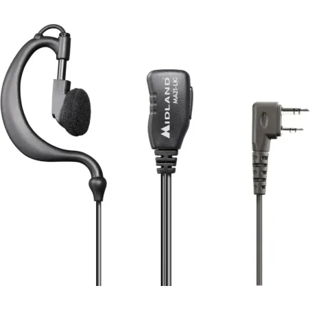 Midland- Micrófono MA21-LKi con Auricular para Wal