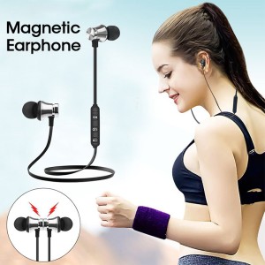 Auriculares de deporte inalámbricos magnéticos Bluetooth 4