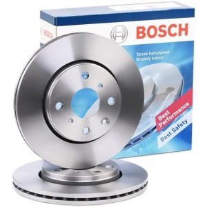2x BOSCH Disco de freno Delantero Ø247mm Altura: 35,3mm Espesor: 20mm Corona de Agujeros - Ø: 100mm ventilado