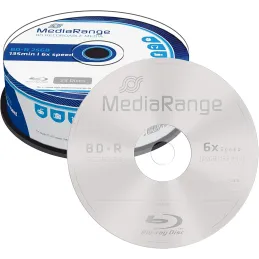 MediaRange - BLU-Ray Disc BD-r, 25 GB / 135 min