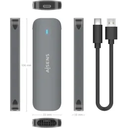 CAJA EXTERNA AISENS M.2