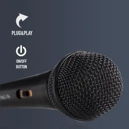 NGS Singer Fire - Micrófono Vocal Dinámico