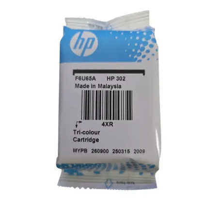 HP 302 F6U65AE, Cartucho de Tinta Original Tricolo