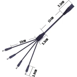 GTIWUNG 3 x 1 a 4 Cable del Divisor de la Energía