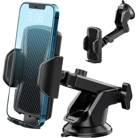 Hoppac Soporte Movil Coche, Sujeta Moviles para Salpicadero