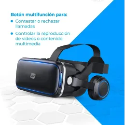 NK Gafas Inteligentes VR con Auriculares - Realida