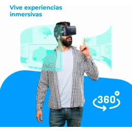 NK Gafas Inteligentes VR con Auriculares - Realida