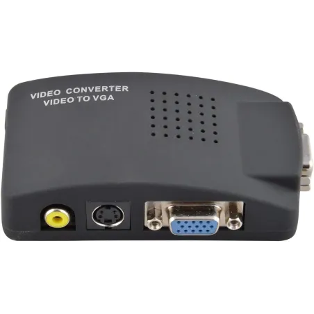 Convertidor Adaptador Video de AV, RCA, S-Video a