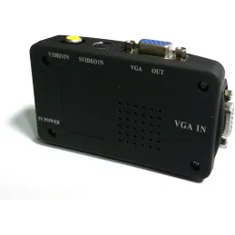 Convertidor Adaptador Video de AV, RCA, S-Video a