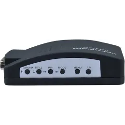 Convertidor Adaptador Video de AV, RCA, S-Video a