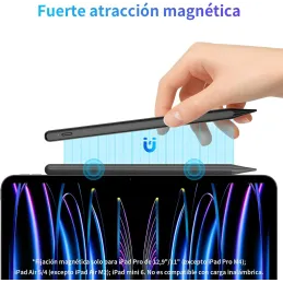 Lápiz para Apple iPad 2018-2025, 15Min Carga Rápid