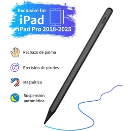 Lápiz para Apple iPad 2018-2025, 15Min Carga Rápid