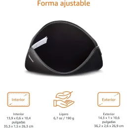 Amazon Basics Funda para portátiles de hasta 14-Pu