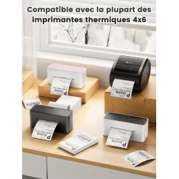 Phomemo Etiquetas De EnvíO 4 X 6 Dhl, Etiquetas Té