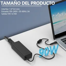Cargador Portátil 90W para HP Pavilion G4 G6 G7