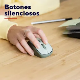 Trust Yvi+ Ratón Inalámbrico Silencioso