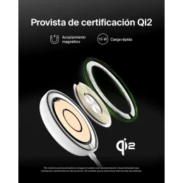 Belkin Cargador Inalámbrico Compatible con MagSafe