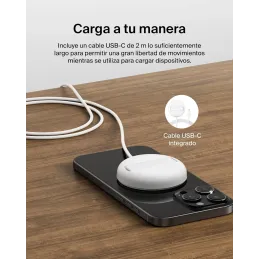 Belkin Cargador Inalámbrico Compatible con MagSafe