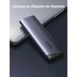 UGREEN Carcasa SSD M.2 NVMe USB C 3.2 Gen 2
