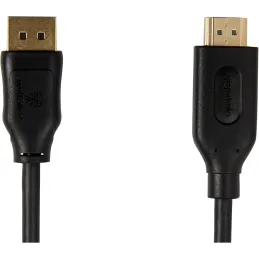 Amazon Basics Cable DisplayPort a HDMI de 4.5mt