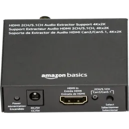 Amazon Basics Convertidor extractor 4K a 30Hz