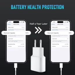 25W Cargador Carga Rapida para iPhone 14/14 Pro/14