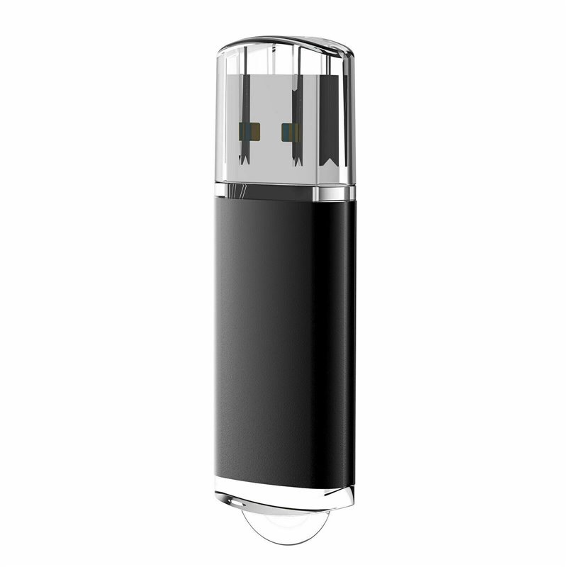 unidad de memoria flash USB de 8 GB, memoria USB, memoria USB 2.0, diseño de metal gris