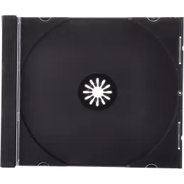 Caja estándar para 1 CD – Pack 10 Unidades