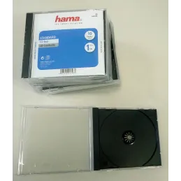 Hama Caja estándar para 1 CD ? Pack 10 Unidades