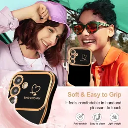 Funda para Samsung Galaxy S24,Bonito Marco Ondulad