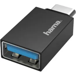 Hama.  Adaptador USB tipo C a USB A