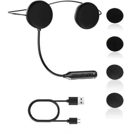 Auriculares Casco Moto Blutooth, Auriculares Bluet