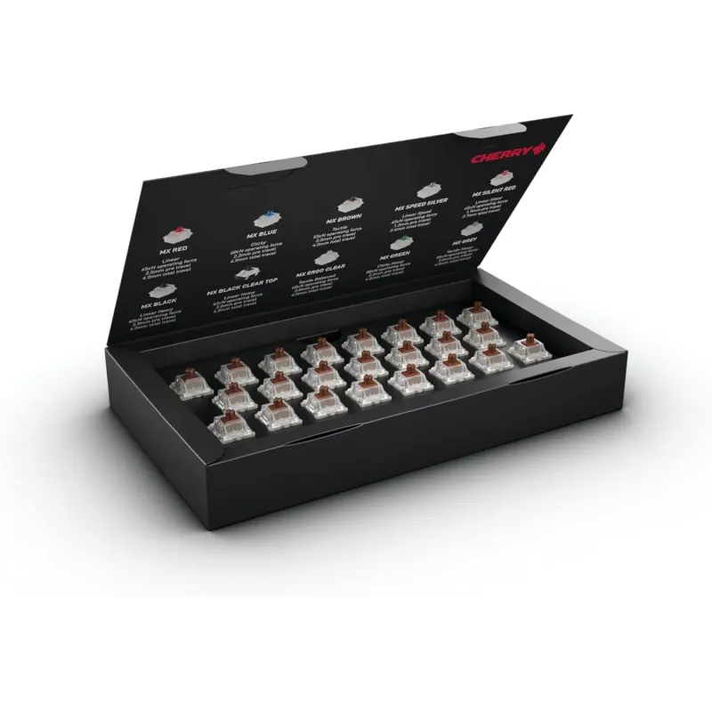 CHERRY MX RGB BROWN Switch Kit, 23 interruptores m