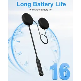 Auriculares Casco Moto Blutooth, Auriculares Bluet